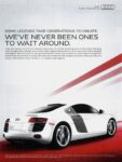 2012 Audi R8. Some Legends Take Generations To Create....
