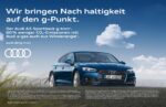 2018 Audi A5 Sportback g-tron. Wir bringen Nach haltigkeit auf den g-Punkt.