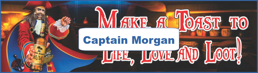 Captain Morgan Ad and Poster Collection