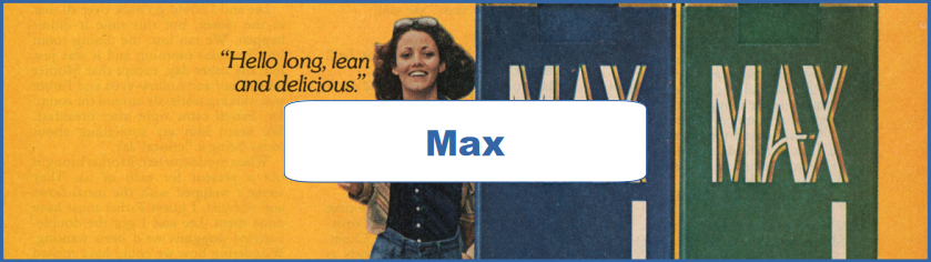 Max Ad and Poster Collection