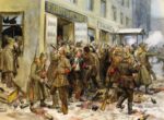 Pogrom at the liquer store by Ivan Vladimirov