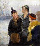 Red Army Men with a Prostitute by Ivan Vladimirov