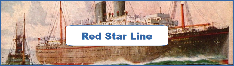 Red Star Line Poster and Ad Collection