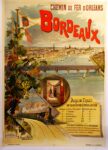 1896 Chemin de Fer d'Orleans. Bordeaux