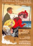 1905 Chemins de Fer de L'Ouest et de Brighton. Paris a Londres