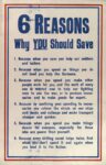1916 6 Reasons Why You Should Save