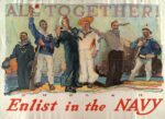 1917 All Together! Enlist in the Navy