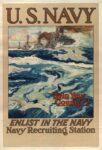 1917 U.S. Navy. Help Your Country! Enlist In The Navy