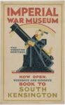 1924 Imperial War Museum. The Vindictive Howitzer. South Kensington