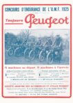 1925 Concours D'Endurance De L'U.M.F. 1925 Toujours Peugeot