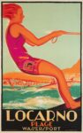 1928 Locarno Plage Wassersport