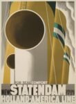 1929 For Real Comfort. New Statendam Holland-America Line