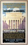 1929 Pennsylvania Railroad. The Gateway To America. Pennsylvania Station. New York City