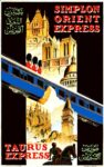 1930 Simplon Orient Express. Taurus Express.
