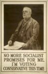 1931 No More Socialist Promises For Me, I'm Voting Conservative This Time