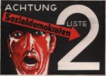 1932 Achtung Sozialdemokraten Liste 2