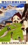 1933 Österreich Das Alpenland