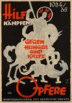 1934 Hilf Kämpfen Gegen Hunger Und Kälte. Opfere