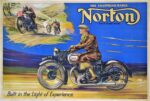 1934 The Unapproachable Norton. Built in the Light of Experience