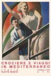1935 Crociere E Viaggi In Mediterraneo. Italia Flotte Riunite - Cosulich S.T.N.