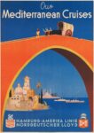 1935 Our Mediterranean Cruises. Hamburg-Amerika Linie & Norddeutscher Lloyd