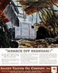 1936 'Menace Off Shanghai!' Socony-Vacuum