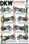 1937 DKW Motorräder siegeprobt und mestgekauft