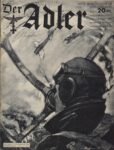 1939 Der Adler. Heft 18. 17 October 1939. MG - Schütze in der Bugkanzel eines Kampflugzeuges