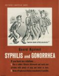 1940 Private Caution Says. 'Watch Your Step, Soldier!' Guard against Syphilis and Gonorrhea