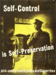 1940 Self-Control is Self-Preservation pick-ups spread Syphilis and Gonorrhea