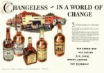 1942 Changeless - In A World Of Change. Old Grand-Dad. Old Taylor. Old Crow. Mount Vernon. Old Overholt