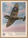 1943 A British 'Spitfire' On Patrol