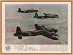 1943 A Flight Of 'Stirling' Bombers Sets Out On A Raid