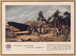 1943 Africans Servicing A British Aircraft