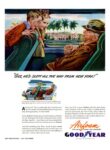 1944 'Gee, He's Slept All The Wat From New York!' Airfoam GoodYear