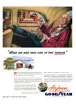 1944 'Wish We Had This Car In The Parlor' Airfoam GoodYear