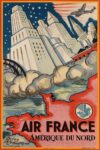 1946 Air France. Amerique Du Nord
