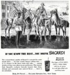 1946 If You Know The Best ... You Drink Bacardi