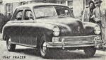 1947 Frazer Used Car Postcard