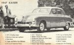 1947 Kaiser Used Car Postcard