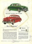 1947 Kaiser and Frazer ... Now in Production!