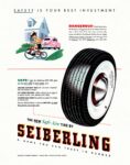 1948 Safety Is Your Best Investment. The New Safe-Aire Tire By Seiberling
