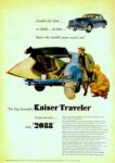 1949 Kaiser Traveler. Loaded for bear... or ducks... or deer... here's the world's most useful car!