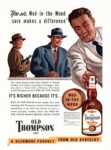 1949 'Yes, sir, Wed-in-the-Wood sure makes a difference' Old Thompson