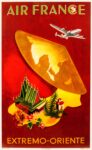 1950 Air France. Extremo-Oriente