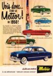 1950 Meteor Model Lineup. Vois done... c'est la Meteor de 1950!