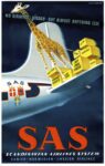 1950 No Giraffes, please - But Almost Anything Else. SAS Scandinavian Airlines System
