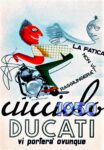 1950 cucciolo Ducati, vi portera ovunque