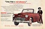 1951 Hillman Minx Convertible. 'Long trips a real pleasure'
