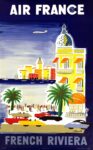 1952 Air France. French Riviera